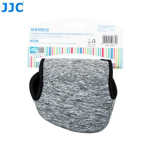 Étui pour <span class=keywords><strong>appareil</strong></span> <span class=keywords><strong>photo</strong></span> hybride JJC série OC-Z noir et gris compatible avec <span class=keywords><strong>Nikon</strong></span> Z50 + objectif 16-50 mm + pare-soleil <span class=keywords><strong>Nikon</strong></span> HN-40/JJC LH-HN40 - Product Image 6