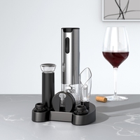 Ouvre-bouteille automatique rechargeable Ouvre-bouteille électrique Coffret cadeau Tire-bouchon Série de piles Ni-MH