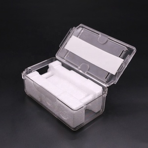 Caja de Almacenamiento de Relojes de Plástico Transparente Personalizada para Relojes de Lujo, Ecológica y Duradera, Resistente al Agua y a los Golpes, con Espacio para Logotipo - Product Image 5