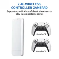 Console de Jeu Vidéo 4K HD avec 20000 Jeux, Écran IPS Sans Fil 2.4GHz, Système Linux, WiFi, Double Joystick, CE FCC RoHS, OEM ODM