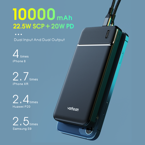 Cargadores Portátiles OEM Mini PD 20W QC3.0 de 10000mAh Ultra Delgados con Carga Rápida para iPhone y <span class=keywords><strong>Xiaomi</strong></span> - Product Image 2