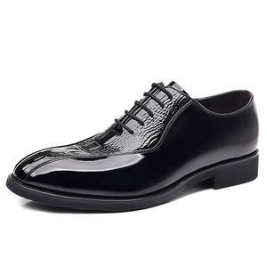 Zapatos Formales de Lujo para Hombre 2025 - Calzado de Vestir de Moda con Cordones y Punta en Pico de Cuero Genuino - Product Image 5