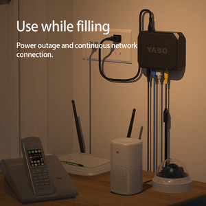 Hot bán Mini UPS uninterruptible Ngoài trời 4k an ninh Hệ thống camera PoE cung cấp điện Adapter 24V PoE ngân hàng điện cho Wifi Router - Product Image 5