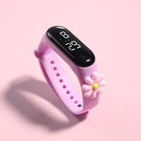 Montre-bracelet en Silicone pour enfants, numérique, LED, tactile, de dessin animé, bon marché, personnalisée, pour garçons et filles, promo, à la mode