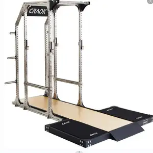 Macchina per Cross Training di ginnastica funzionale, attrezzature per il Fitness, Half Rack, sollevamento pesi con piattaforma di sollevamento