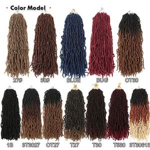 Rizos de pelo sintético afro, producto al por mayor, novedad - Product Image 2