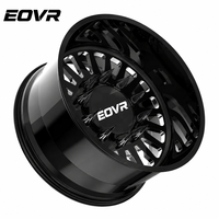 Rines de Aleación Forjados EVOR con Borde Profundo Personalizado de 22, 24, 26, 28 y 30 Pulgadas, 8x170, 8x165.1, 10x225 para Camionetas C10 y F150