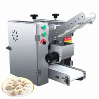 Machine automatique de fabrication de peau de boulette Machine à crêpe Tortilla Chapati Roti Machine à peau Wonton cuite à la vapeur