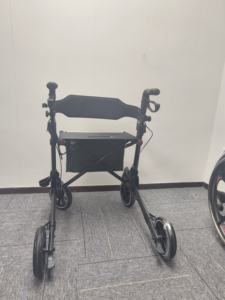 Andador con Ruedas para Movilidad, Patentado, Plegable en Dos, Sin Necesidad de Agacharse, con Asiento Acolchado - Product Image 5
