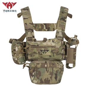 Chaleco Táctico YAKEDA MC Modular con Arnés y Bolsas, Cinturón de Patrulla con Sistema de Carga, Equipo de Caza - Product Image 2