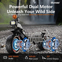 Trottinette Électrique Pliable Puissante Ruitoo M6max 60V 3000W à Double Moteur pour Adultes – Vente en Gros Usine
