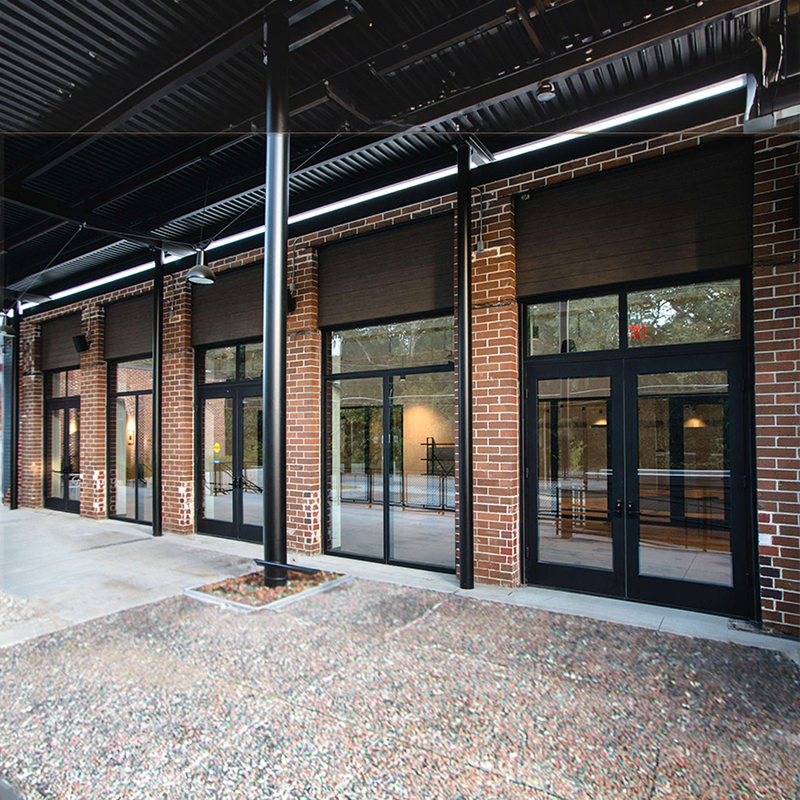 Customizable Aluminum Commercial Door Modern Glass