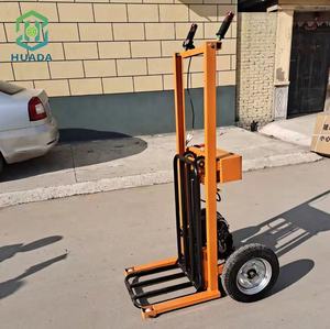 ミニトロリー手動スタッカー500Kgライトハンドパレットスタッカー - Product Image 5