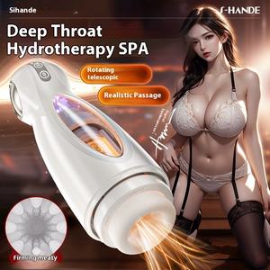 Fabrieks Directe Verkoop Van Nieuwe Volwassen Vliegtuigbekers Echte Vagina Volwassen Seksspeeltjes Roterende Masturbators Voor Mannen - Product Image 6