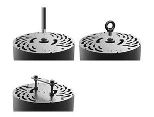 Đèn <span class=keywords><strong>Led</strong></span> đen hiện đại 100W/<span class=keywords><strong>200W</strong></span>/300W IP65 SMD vỏ nhôm kính cường lực CRI 80 Bảo hành 5 năm cho nhà văn phòng - Product Image 3