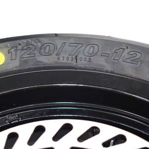 Ruedas Super para Motocicleta, Rin Delantero de <span class=keywords><strong>12</strong></span> <span class=keywords><strong>Pulgadas</strong></span> 2.50-<span class=keywords><strong>12</strong></span> con Neumático de Carretera 110/70-<span class=keywords><strong>12</strong></span>, Neumático Trasero 3.00-<span class=keywords><strong>12</strong></span> 120/70-<span class=keywords><strong>12</strong></span> para Motocicleta Tuttio Dirt <span class=keywords><strong>Pit</strong></span> <span class=keywords><strong>Bike</strong></span> - Product Image 4