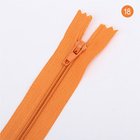 DAWEI Fermeture éclair en nylon écologique à extrémité fermée, longueur personnalisable, logo, verrouillage automatique, accessoires de couture promotionnels bon marché, modèle