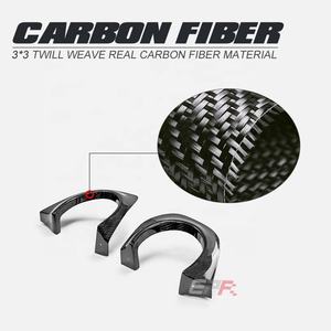 Protector de Tubo de Escape de Fibra de Carbono Real para TOYOTA GR para YARIS GXPA16 Tipo VRS, Accesorios Exteriores - Product Image 3