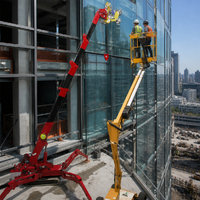 Grue araignée compacte de 5 tonnes, grue télescopique sur chenilles pour opérations de levage dans les espaces étroits, CE