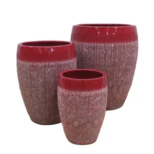 制造商提供的新型越南供应商陶瓷花盆和家居装饰花盆