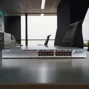 Commutateur Ethernet géré Gigabit 24 ports Cisco 3750X, base IP, empilable, L3, SNMP, QoS, <span class=keywords><strong>WS</strong></span>-<span class=keywords><strong>C3750X</strong></span>-<span class=keywords><strong>24T</strong></span>-<span class=keywords><strong>S</strong></span> - Product Image 5