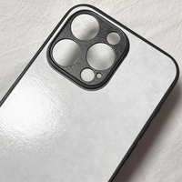 2d Sublimation Blanks Phone Cases Covers Inserts en aluminium pour iPhone X 13 14 Plus 15 Pro Max Sublimation