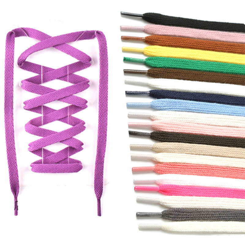 Wholesale Bulk Colorful Fabric Elastic Shoelaces