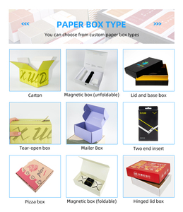 Caja de Cartón Plegable Multiusos para Comida para Llevar, Biodegradable, de Grado Alimenticio, con Asa de Papel - Product Image 5