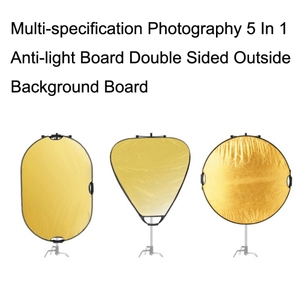 Accessori per Fotocamera Selens 5 in 1 (Oro / Argento / Bianco / Nero / Luce Morbida) Pannello Riflettente Pieghevole, Dimensioni: Rotondo 80cm - Product Image 2