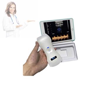 Échographe vétérinaire sans fil 3,2/5,0 MHz, 192 éléments, ABS, sonde linéaire, compatible <span class=keywords><strong>smartphone</strong></span>/tablette - Product Image 1