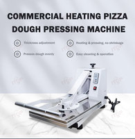 Machine d'emballage de boulettes Roti Papad entièrement automatique Machine à presser la pâte à pizza commerciale
