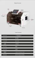 Machine de découpe de tuyaux thermorétractables en PVC à soufflets entièrement automatique XFX, contrôlée par CNC PLC, avec moteur à engrenages, pour tuyaux en plastique, 220V 300W