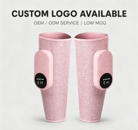 Masseur de mollets intelligent en gros, 3 modes, vibrant, avec compresse chaude, pour soulager la fatigue musculaire, maison et bureau
