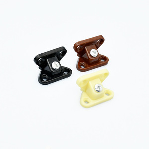 Support d'angle papillon en plastique Yuanswei pour étagère de meuble, marron, beige, jaune, sans perçage - Product Image 4
