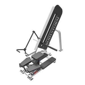 Тренажерный зал: оборудование для фитнеса. Регулируемая многоцелевая силовая тренировочная пластина с фронтальной нагрузкой, Lat - Product Image 4