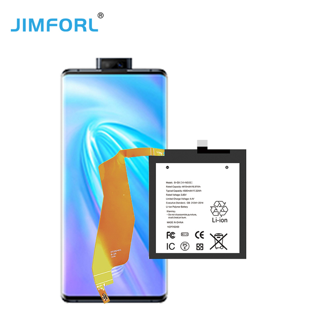 High Capacity 4410mAh Li-ion Polymer Battery 3.85V 500 Cycles VIVO NEX 3 BH0 Reliable Android Mobile Phone OEM Supply Stock 12