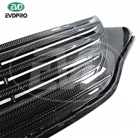 Pour Hona Fit Jazz Gk5 2014-2020 Grille avant en fibre de verre style Silkblaze