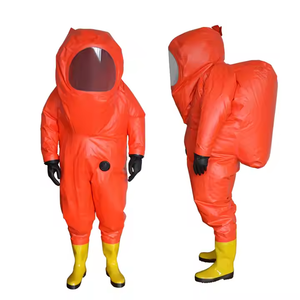 Ropa de protección química pesada, cloruro de polivinilo mercancías peligrosas, monos herméticos - Product Image 1