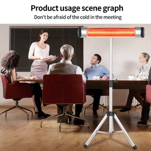 Chauffe-terrasse infrarouge électrique autoportant pour extérieur 220v - Product Image 3