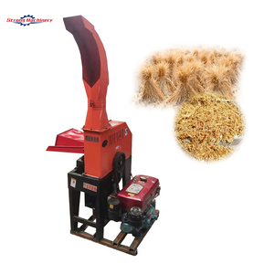 Cortador de tallo de trigo de maíz de heno de alta eficiencia multifuncional, cortador de paja húmedo y seco, trituradora de hierba para animales de granja - Product Image 4