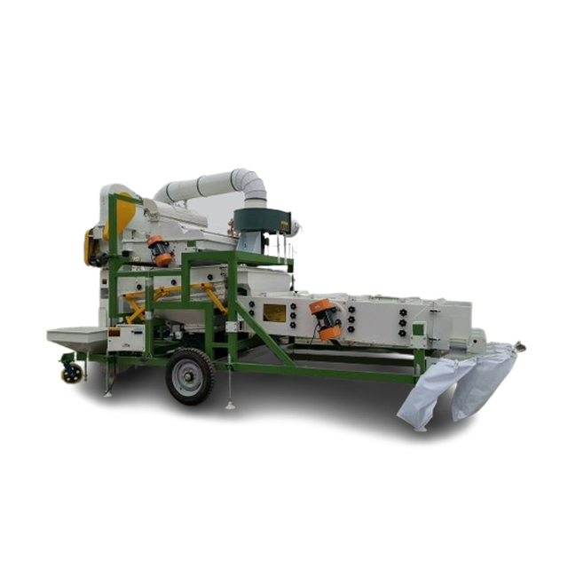 Cheap Grain Cleaning Grading Machines Rice Wheat Combination Seed Cleaner Grain Seed Cleaning Equipment in Ethiopia