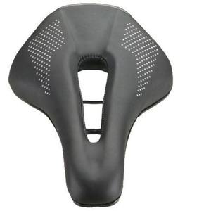 Coussin de selle de vélo de montagne, siège creux respirant en silicone, taille unique, noir, bleu, rouge - Product Image 4