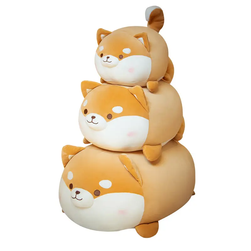 Super Schattig Knuffel Shiba Inu Knuffel Anime Corgi Knuffel Kids Cadeaus Goedkope Shiba Zacht Speelgoed Kussen