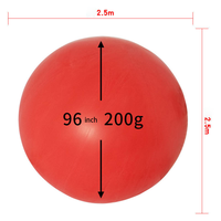 Ballons géants en latex rond gonflables de 48 pouces/72 pouces/96 pouces/120 pouces, ballons géants en latex PVC à haute teneur en hélium