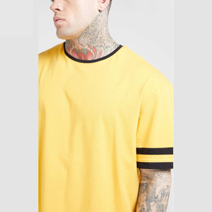 Relaxed Short Sleeve <b>T</b> Shirt 200g 100% Cotton Jersey Eco-Friendly Premium Summer Casual Tee Custom OEM Private Label Factory - Product Image 5