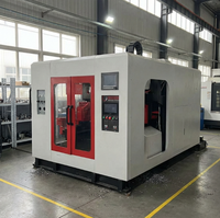 Máquina de Moldeo por Extrusión y Soplado de Doble Estación Totalmente Automática, de Alto Rendimiento y Rendimiento Estable, Totalmente Eléctrica, para Fabricación de Botellas