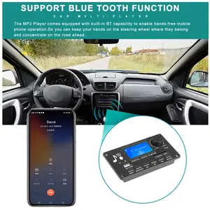 MP3 Player Decoding Board Module Car TF Card Slot USB FM Remote Decoding Board Module With With Bluetooth Call And Recording