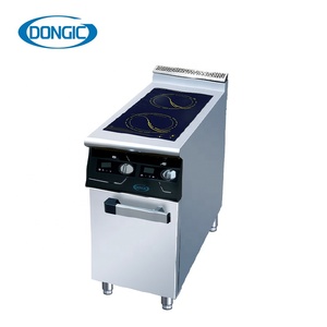 Infineon-Estufa de inducción IGBT de 4 quemadores, <span class=keywords><strong>armario</strong></span> con base de panel cerámico de vidrio resistente al desgaste de alta resistencia - Product Image 2