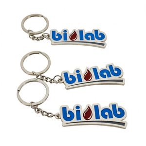 Custom Logo Printed Eco-Friendly PVC Keychain Promotional School & Office Cube <b>Sticky</b> <b>Notes</b> Pad - Product Image 4