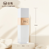 Flacon d'émulsion cubique en plastique de 50 ml et 100 ml avec pompe, bouchon à clipser et distributeur pour marques cosmétiques – Fabrication OEM